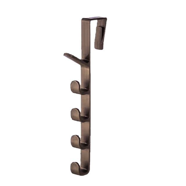 Bovemsi Organizer Rack Simple Door Hanger Clothes Hanger Door Door Door Hole Door Back Storage Rack Creative Clothes Hook