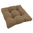 thumbnail image 1 of Coussin de Chaise de Salle à Manger Capitonné en Microsuède Carré de 19 Po, 1 of 2
