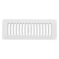 thumbnail image 1 of Imperial 3" x 10" White Louvered Polystyrene Floor Register, 1-pk, 1 of 6