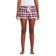 thumbnail image 1 of George Women's Flannel Pajama Short, 1 of 6