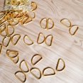 thumbnail image 3 of 20PCS Metal Shoulder Strap D Ring Multipurpose Bag Webbing Ring Accessories for Luggage Clothes Backpack Belt (Golden), 3 of 6