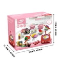 thumbnail image 2 of Children's Simulation Kitchen Toy Set Kitchen Set Pretend Play Kitchen Toy Stove Pot Spoon Vegetable and Fruit Storage Children's Chef Role Play Cooking Set, 2 of 8