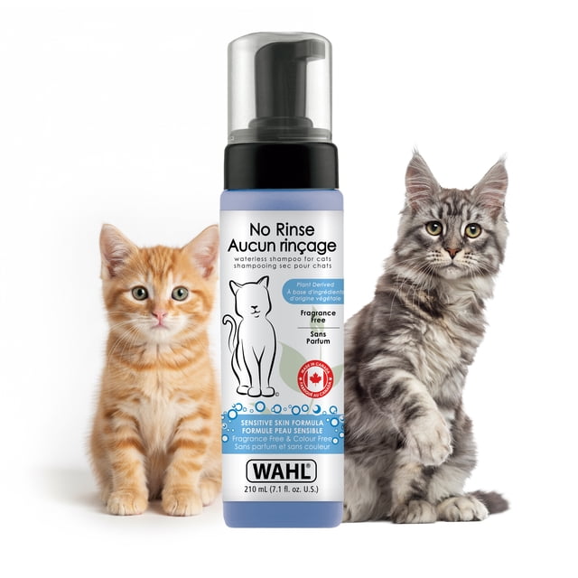 Wahl No Rinse Cat Shampoo, 210ml