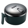 thumbnail image 1 of MasteelfCA 1Pc Instant Noodle Bowl with Handle and Lid Stainless Steel Bowl Soup Container, 1 of 7