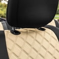 thumbnail image 4 of FH Group Neoprene Custom Soft Fit Seat Covers for 2018-2021 Jeep Wrangler JL 4DR Rear Set, 4 of 6