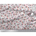 thumbnail image 3 of Soimoi Poly Georgette Fabric Leaves & Floral Artistic Print Sewing Fabric Yard 42 Inch Wide, 3 of 4