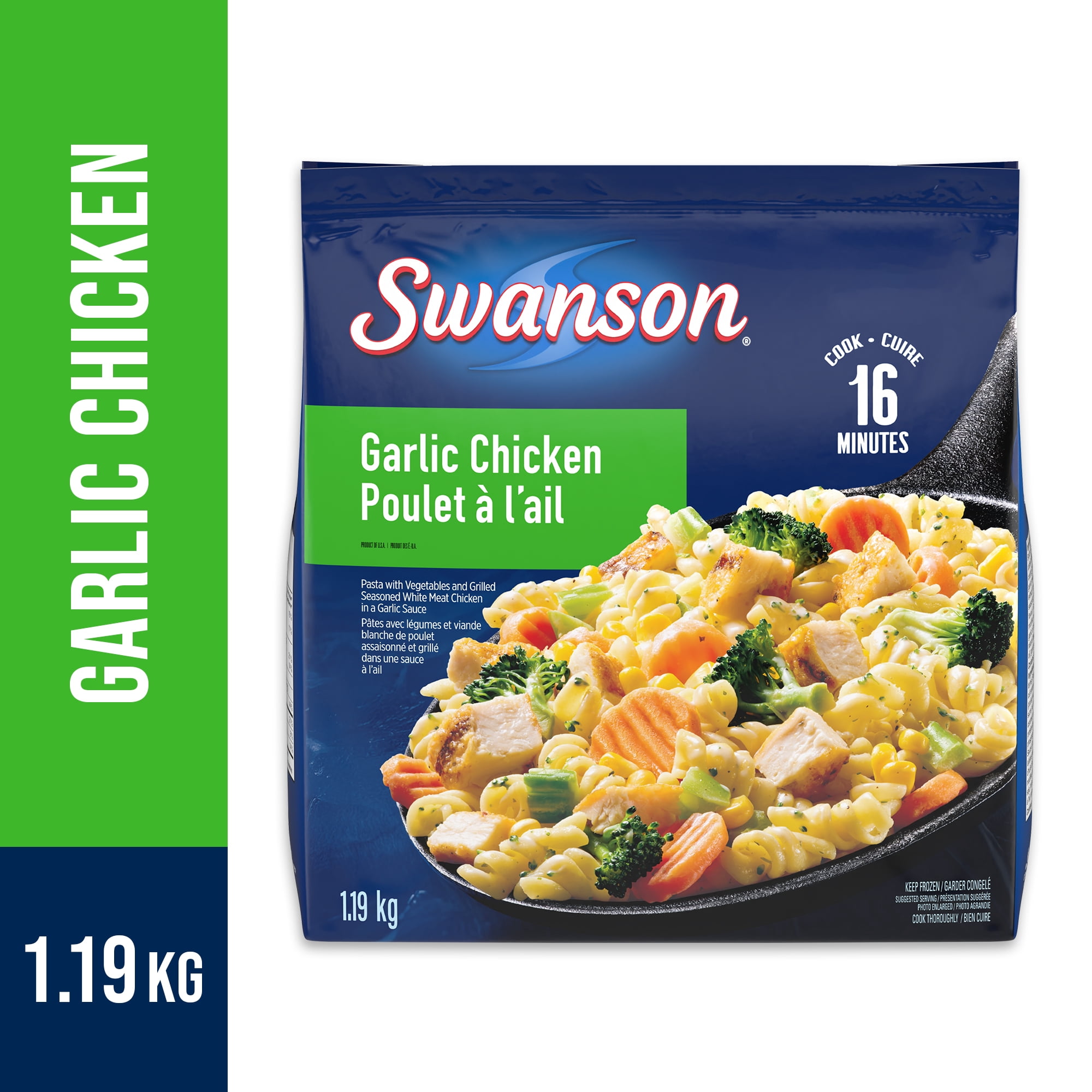 Swanson Garlic Chicken meal, 1.19 kg