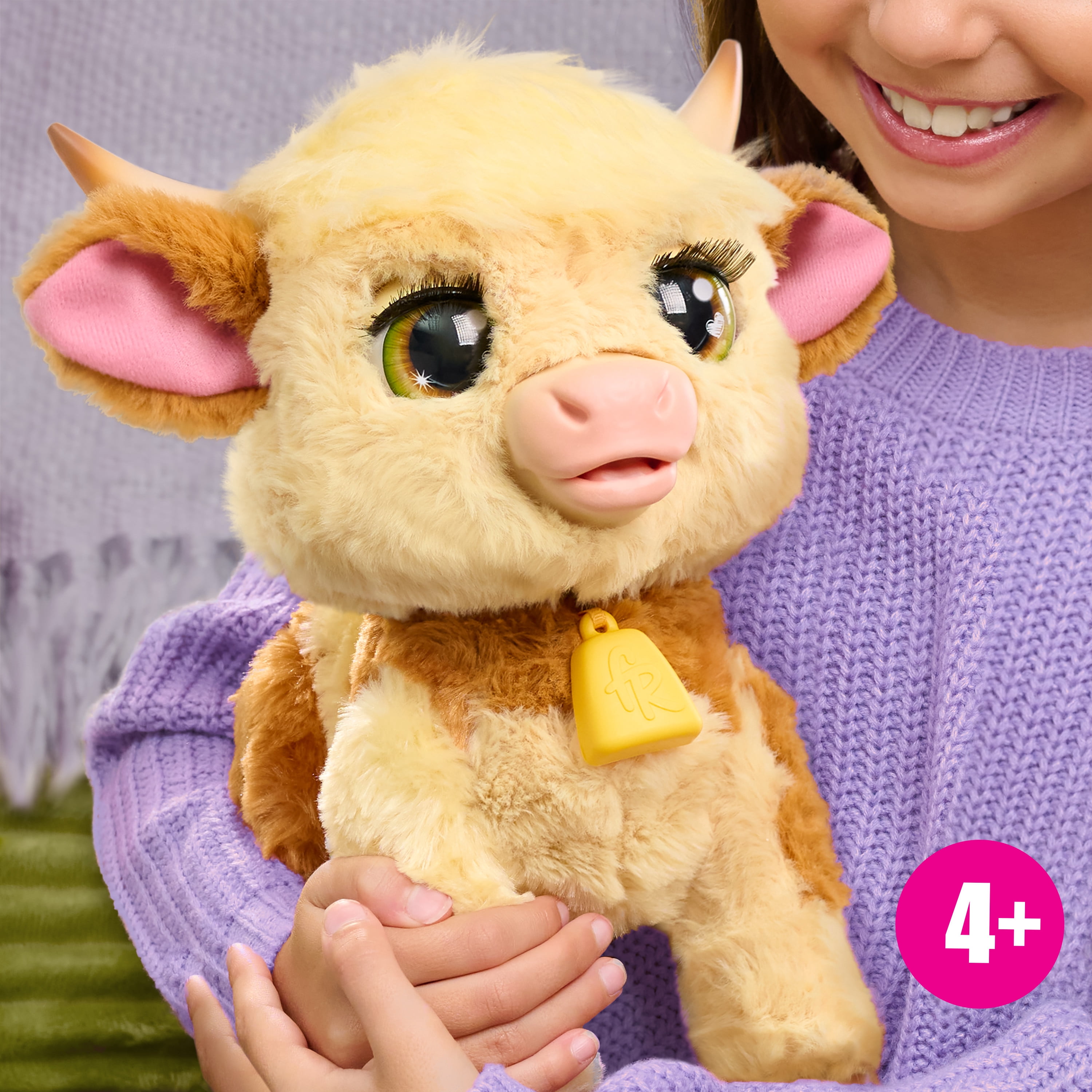 Jouet interactif à l’effigie de la vache Maggie de FurReal, plus de 50 sons et réactions, jouets pour enfants de 4 ans et plus par Just Play