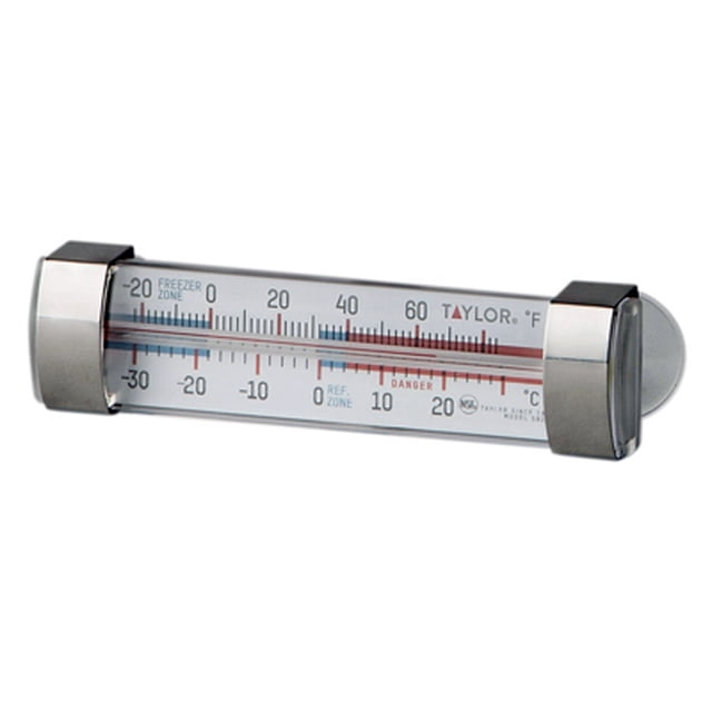 Freezing Guide Thermometer, Stainless Steel Clips, Taylor, 5925N