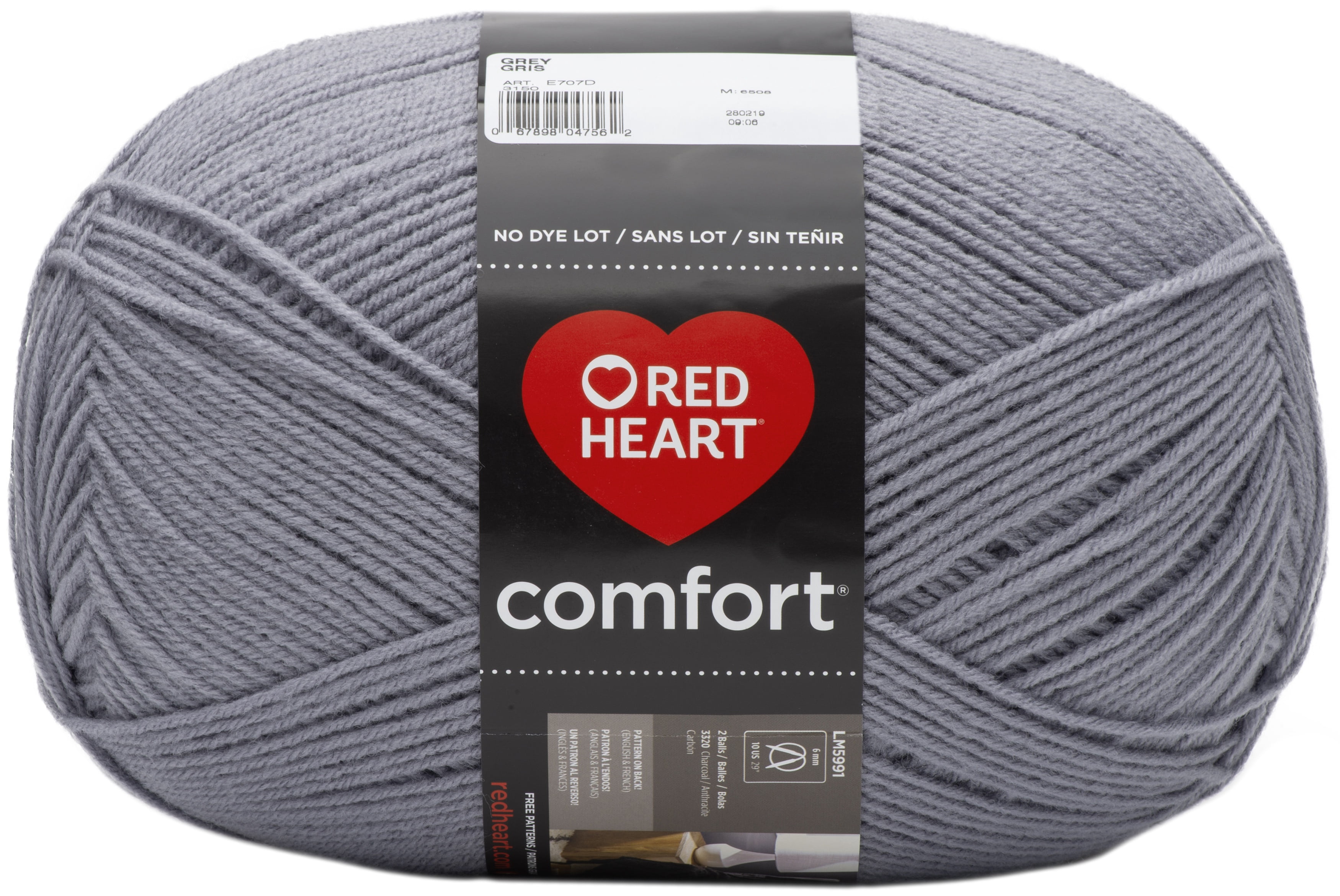 Red Heart® Fil Comfort®, Solide, Acrylique #4 Moyen, 16oz/454g, 867 Yards