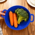 thumbnail image 3 of Small Colander Set for Kitchen Use - Mini Food Strainer with Handles for Fruit Vegetables Pasta Ideal for Local Deliveries, 3 of 3