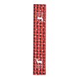 thumbnail image 1 of Chemin de Table de Noël Lavable Nappes à Carreaux Rouges Imprimées Tapis Rectangulaires Napperon Lavable Cuisine Anniversaire Maison Salon Décorations Orignal, 1 of 9