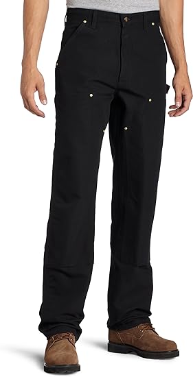 Dickies Mens Relaxed Fit Straight Leg Cargo Work Pants, 30W x 30L, Black