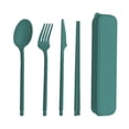 thumbnail image 2 of Fête du Canada Kcavykas Rentrée Scolaire, Ensemble Trois Pièces Couteau, Fourchette et Cuillère en Paille de Blé, Ensemble de Vaisselle Pratique pour le Camping, Cadeaux de Vaisselle pour Enfants, 2 of 6