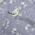 thumbnail image 1 of oneOone Rayon Grayish Purple Fabric Rooster Cock Craft Projects Decor Fabric Printed By The Yard 56 Inch Wide, 1 of 4