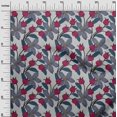 thumbnail image 3 of oneOone Polyester Spandex Pink Fabric Floral Retro Sewing Craft Projects Fabric Prints By Yard 56 Inch Wide, 3 of 5