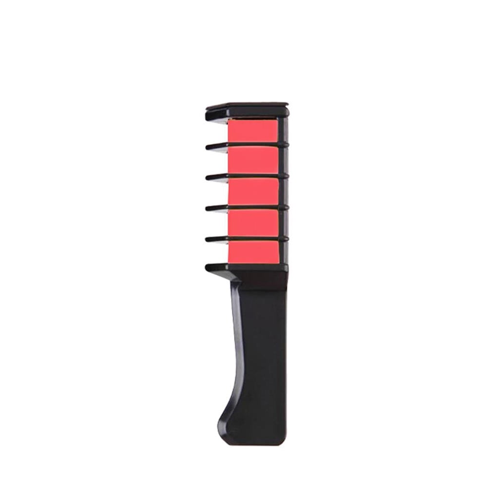 pitrice One-time Hair Chalk Comb Professional Temporary Instant Hair Comb Hair Color Highlights Streaks Hair Coloring Dye Comb