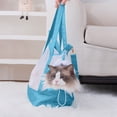 thumbnail image 4 of Sac pour Chats en Maille de Nylon Transparent Sac pour Animaux de Compagnie Portable Sac pour Chats Pliable à Main, 4 of 6