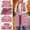Coat - Pink, variant on Lekwk Long Quilted Vest Women Hooded Lightweight Zip Up Padded Jackets with Pocket Stand Collar Warm Casual Sleeveless Puffer Jacket Outdoor Trendy Winter Coats 2066