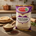 thumbnail image 5 of Global Choice Ragi Flour (Finger Millet), 2lbs - Whole Grain Ragi Atta for Roti, Dosa Mix, Porridge and More, 5 of 5