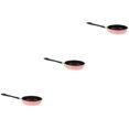 thumbnail image 1 of Estbridge 3 Pcs Mini Poêle à Frire Fonctionne sur Plaque Antiadhésive Steak Style Japonais Rose Acier Inoxydable Enfant, 1 of 6
