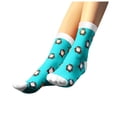 thumbnail image 1 of TIEVOSA Women Fun Socks Cute Penguin Animal Fun Novelty Cotton Gift（Blue）, 1 of 3