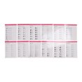 thumbnail image 2 of Nail Training Mat Stéréographique Lavable Réutilisable Multi Ongles Formes 12 Modes Nail Art Pratique Feuille pour Nail Artist, 2 of 14