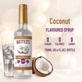 thumbnail image 2 of Matteo's Sugar Free Fruit Flavoring Syrup, Coconut, Delicious Coffee Syrup, 0 Calories, 0 Sugar, Keto Friendly (750mL, Single Bottle), 2 of 5