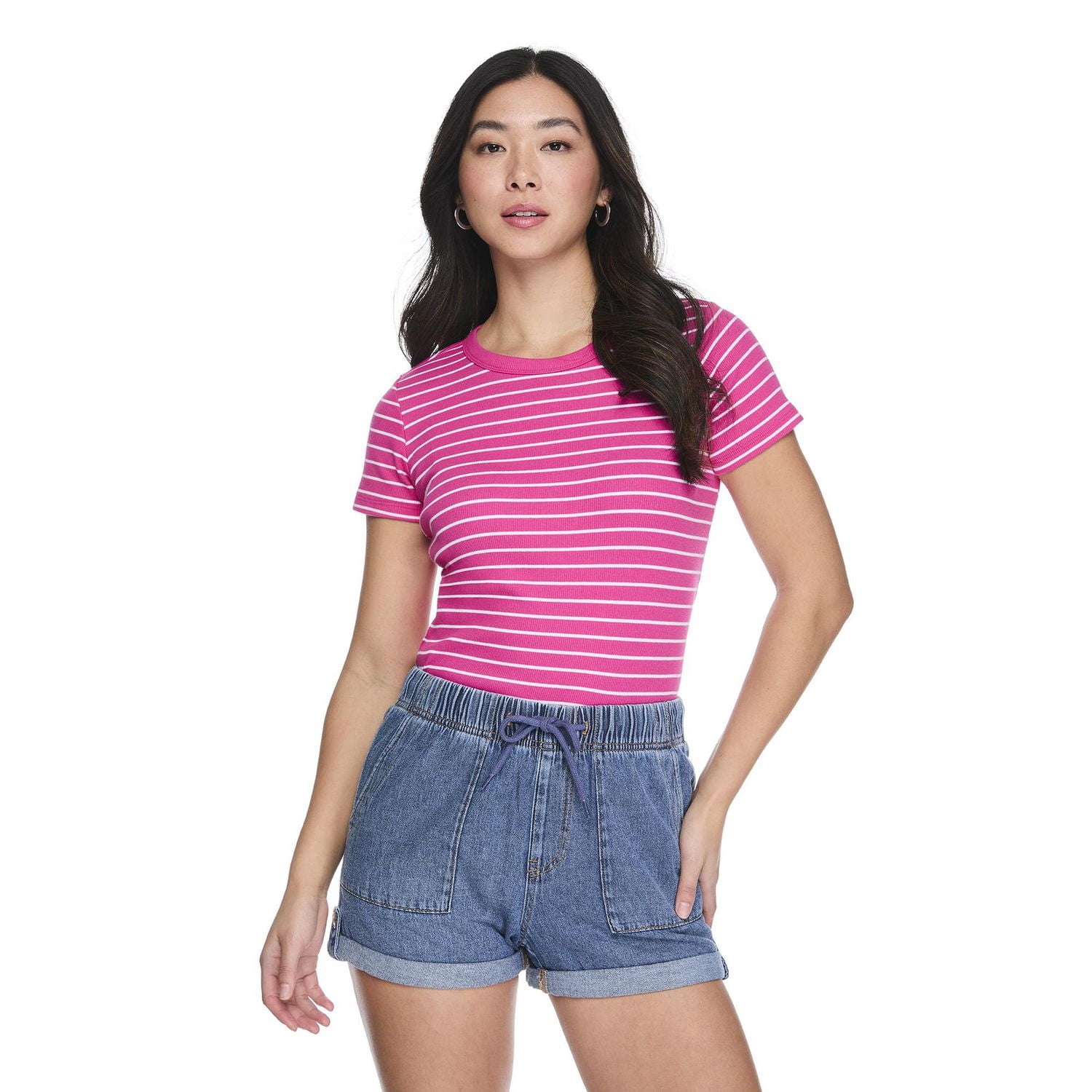 George Women'S Rib T-Shirt