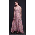 thumbnail image 3 of Bimba Robe Longue Maxi de Plage à Imprimé Floral pour Femmes, à Bretelles, Tenue de Villégiature d'Été - Grand, 3 of 4