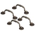 thumbnail image 3 of Wardrobe Pull, 4 Set Modern Cabinet Handle Antique  For Bedroom For Living Room For Home, 3 of 8