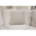 thumbnail image 5 of Mainstays Decorative Cushion Cover - Rowan Taupe, Textured Accent Pillow, 5 of 5