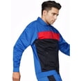 thumbnail image 4 of Men's 2-Piece Tracksuit Coral Blocks Jogger Track Jacket & Trackpants Jogging Suit Outfit, 4 of 5