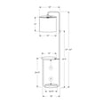 thumbnail image 2 of Monarch Specialties Lighting, 67"h, Floor Lamp, Usb Port Included, Brass Metal, Beige Shade, Contemporary, 2 of 3