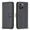thumbnail image 1 of Compatible avec iPhone 15 Plus Étui Portefeuille avec Fentes pour Cartes Fermeture Magnétique Étui Folio à Rabat, 1 of 5