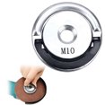 thumbnail image 2 of 1 Pcs Angle Grinder Tool Flange Nut,1.77 inch Locking Retaining Flange Nut,Quicklock Angle Grinding Flange Nut Quick Release,Easy Install Secure Hold for Replacement & Fixing Cutting Disc,(M10), 2 of 7