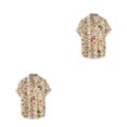 thumbnail image 3 of kurtrusly Wide Application Cotton Blend Men hirt For Variou Occaion Comfortable And Breathable Men hirt L 2Set, 3 of 6