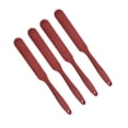 thumbnail image 3 of KAKOWELY Silicone Spatula for Baking Use Red Color EnvironmentallyFriendly Durable Lightweight Easy to Clean 4pcs,9.45"X0.98"X0.2", 3 of 4
