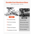 thumbnail image 3 of VEVOR Sliding Compound Miter Saw 12-In Blade 15 Amp Motor Corded Double Bevel 60-Tooth, 3 of 9