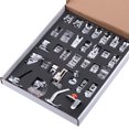 thumbnail image 1 of Youkk 32 Pcs/set Machine à Coudre Pied Presseur Machine à Coudre Domestique Pieds Kit Assortis Remplacement pour, 1 of 8