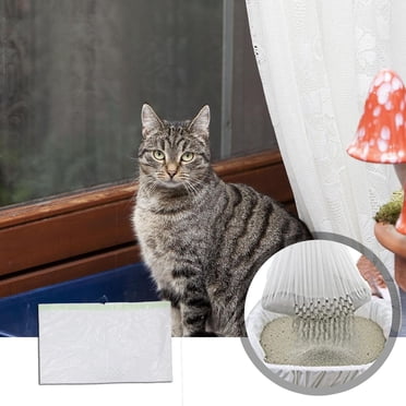 Riforla Sifting Cat Litter Box Liners Bags with Holes Disposable Cat Pan Liners for Small Medium Cats L Cat Litter Filter Bag Beach toy White