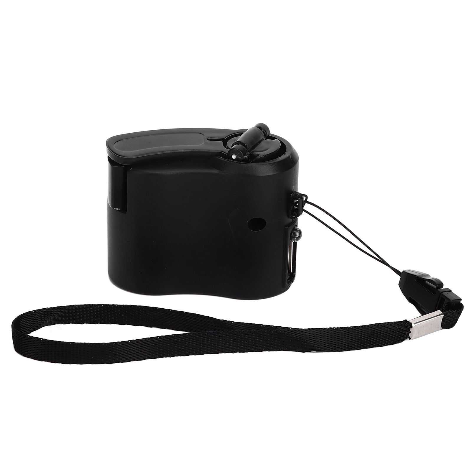 USB Hand Crank Phone Charger, Portable Emergency Manual Charger Generator with Red LED Light for Outdoor Camping Hiking