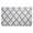 Black Lines (109), variant on Chic Moroccan 20x32 in Non-Slip Runner Rug - Ultra-Thin, Soft, & Washable. Perfect as Entryway Carpet, Bathroom, Laundry, Kitchen Rug. White Distressed Print Adds Elegance to Living Room