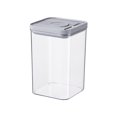 thumbnail image 2 of Rbaofujie Contenants à Céréales Rangement Qualité Alimentaire Pet Plastique Transparent Boîte Scellée à Pression Boîte de Rangement Étanche Contenants de Préparation de Repas Réutilisables en Verre, 2 of 2