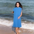 thumbnail image 3 of Microfiber Changing Robe, Beach Towel with Hood, Quick Dry Swim Parka, Surfing Changing Poncho, for Swimming Pool, Outdoor Sports, 3 of 8