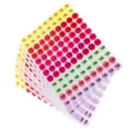 thumbnail image 4 of BINGLI 106 PCS Colored Dot Stickers Round Color Coding Labels Classroom Must Haves, Circle Dots Labels Price Stickers Polka Circle Dot Stickers Label Stickers for Kids Office Decor, Papers Etc, 4 of 9