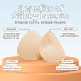 thumbnail image 4 of Curvevera Double-Sided Adhesive Invisible Lift Inserts, Invisible Adhesive Bra Pads Inserts, for Bikini & Strapless Dresses, 4 of 7