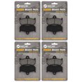 thumbnail image 1 of Niche Brake Pad Set for Yamaha Apex FX RX1 RS Vector Rear Semi-Metallic 4 Pack 519-KPA2638D, 1 of 6
