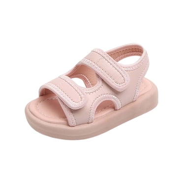 Baby Girls Shoes Baby Girls Boys Childrens Beach Shoes Soft Sole Toe Crash Sandals Roman Sandals