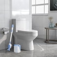 thumbnail image 4 of Toilet Cleaning Brush With Spray Function Detachable Suction Cup Base Ventilated Design Fish Tail Headfor Deep Cleaning - Cleaning Brush 2, 4 of 5